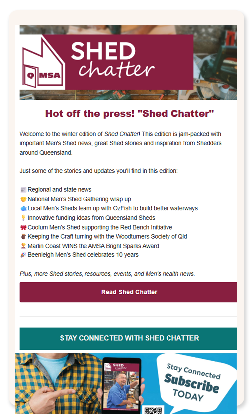 Shed Chatter Winter Edition Released June 02