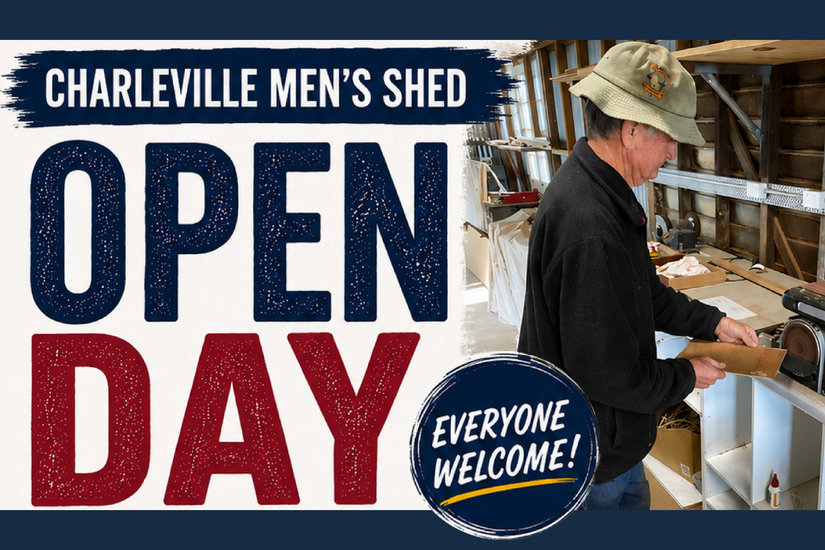 Charleville Community Men’s Shed Open Day