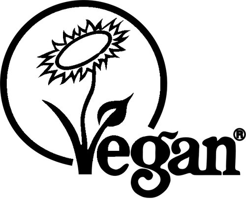 In order for products to be registered with The Vegan Society and display this logo, all ingredients and their derivatives must be free from animal ingredients and testing.   All Ben &amp; Anna products are registered with the Vegan Society.