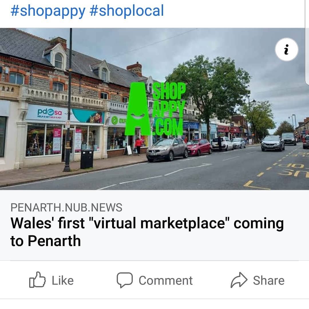 Penarth's own, virtual market place coming soon!  Exciting times!
@shopappyuk 
#shopappy