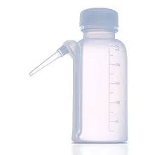 Wash Bottle (New Type), LDPE• Moulded from high quality virgin low-density polyethylene to ensure excellent results. • These wash bottles are used for routine storage and pouring applications in the laboratory. • These bottles have an internal spray…