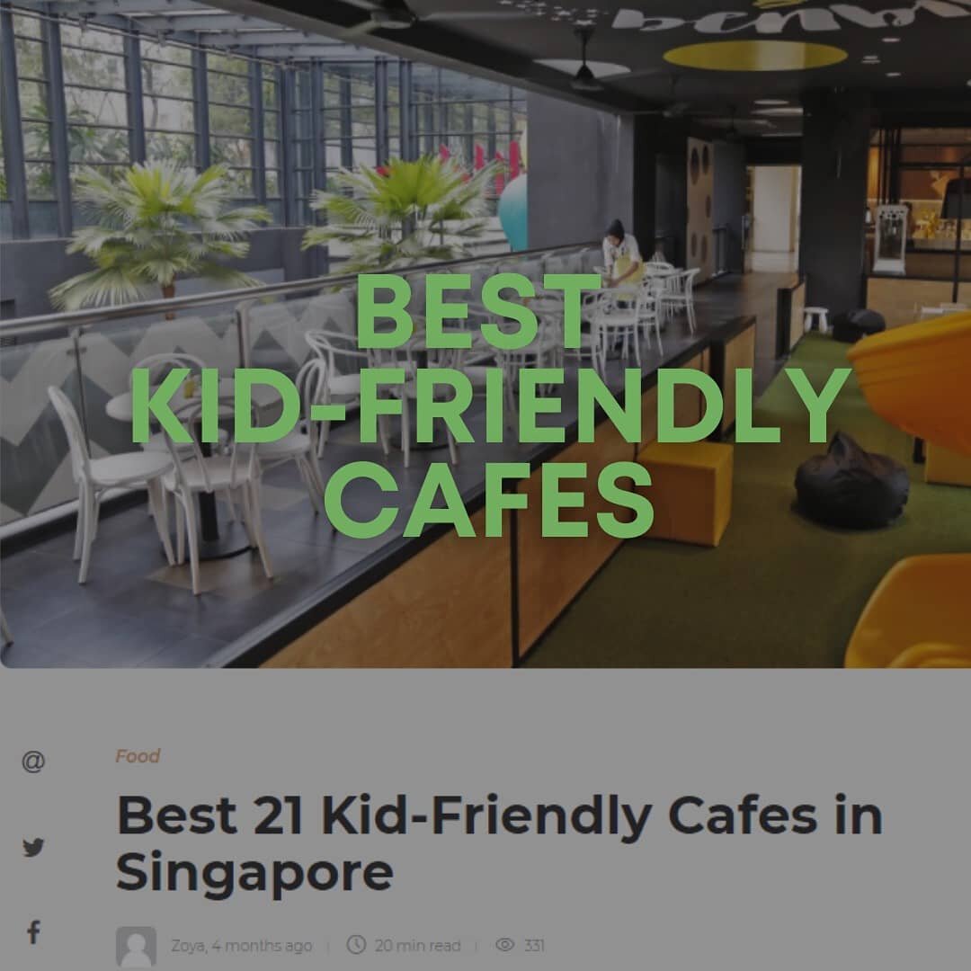 We are proud to be featured in the @bestinsingaporeofficial blog on best #kidfriendlycafes in #singapore
#boomarangkids
#robertsonquay