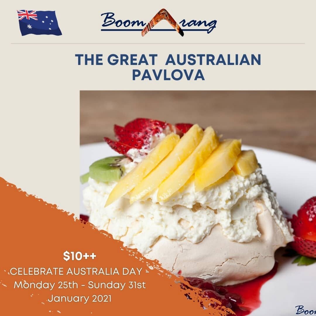 Celebrating #australiaday
Head down and check out our specials and celebrate...
#missinghome #pavlova
#singaporeriver