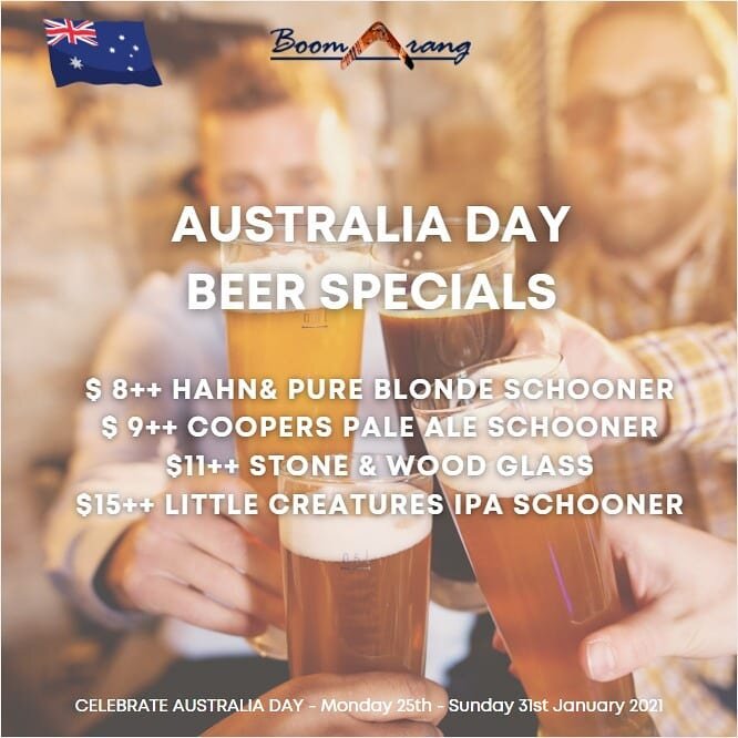 Head down and grab a beer today.
Valid till Sunday 31 January 2021