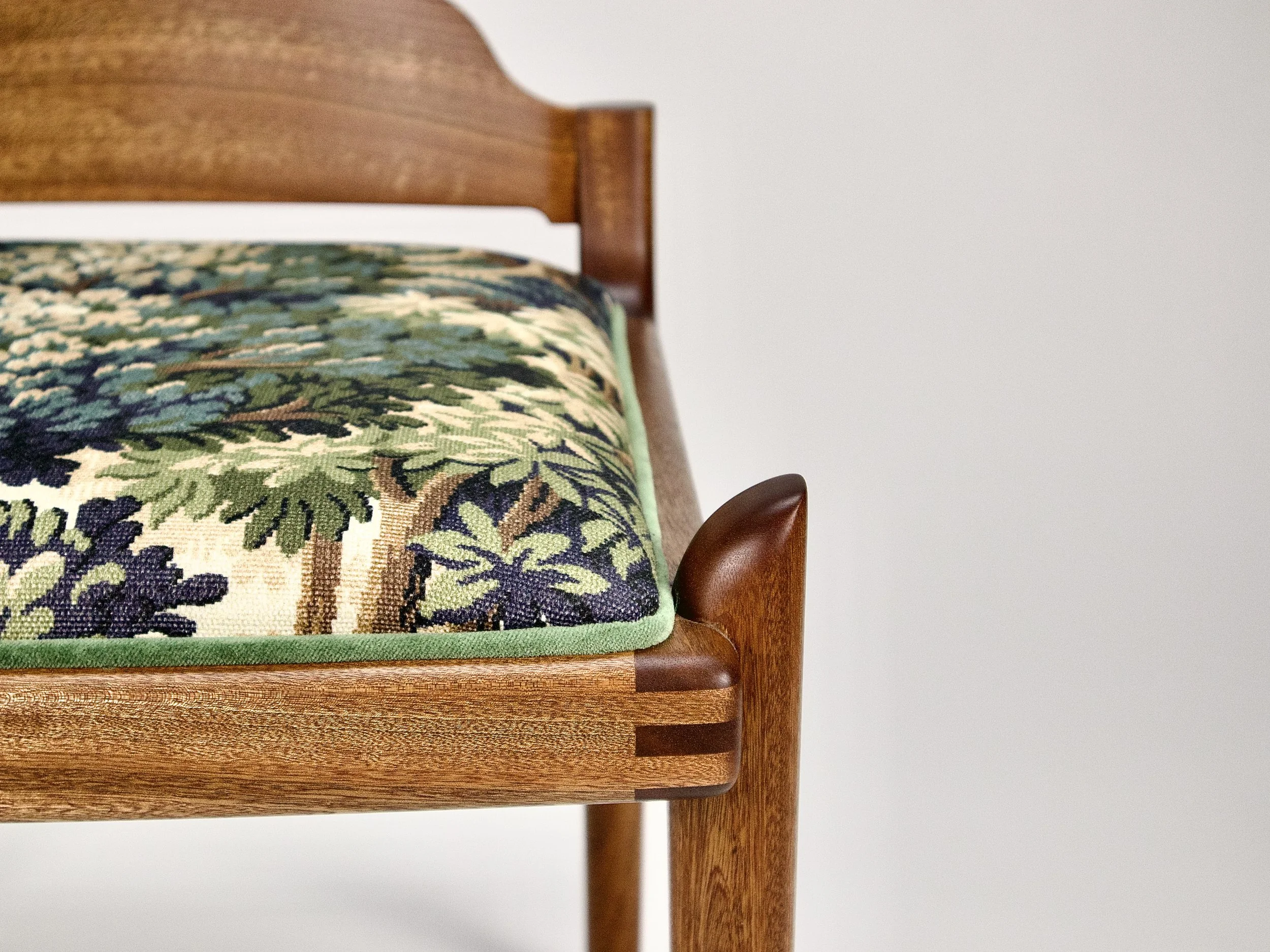 Phillips Chair by Kenton Jeske w/ Dwell Theory, Peppers Upholstery