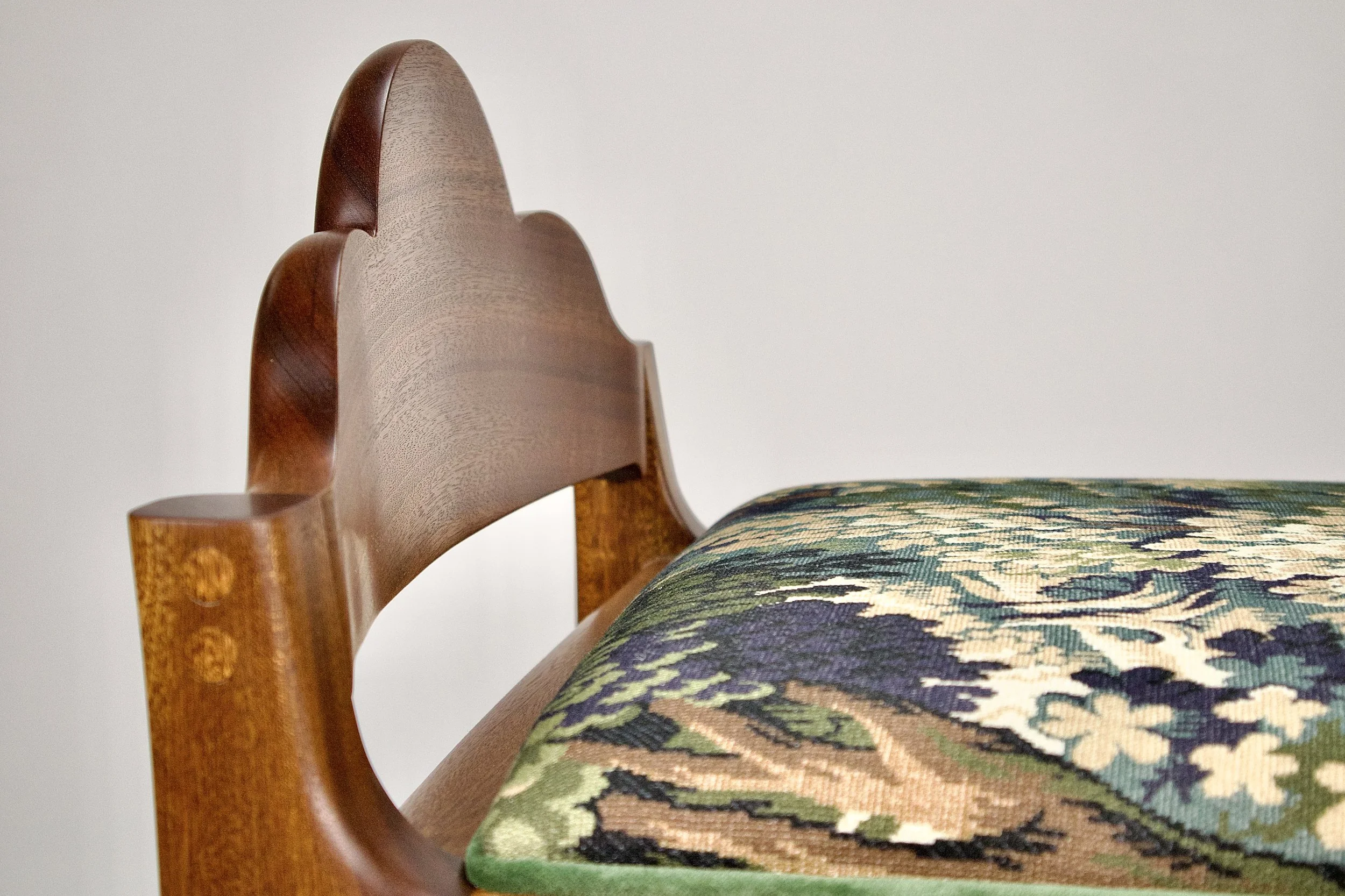 Phillips Chair by Kenton Jeske w/ Dwell Theory, Peppers Upholstery