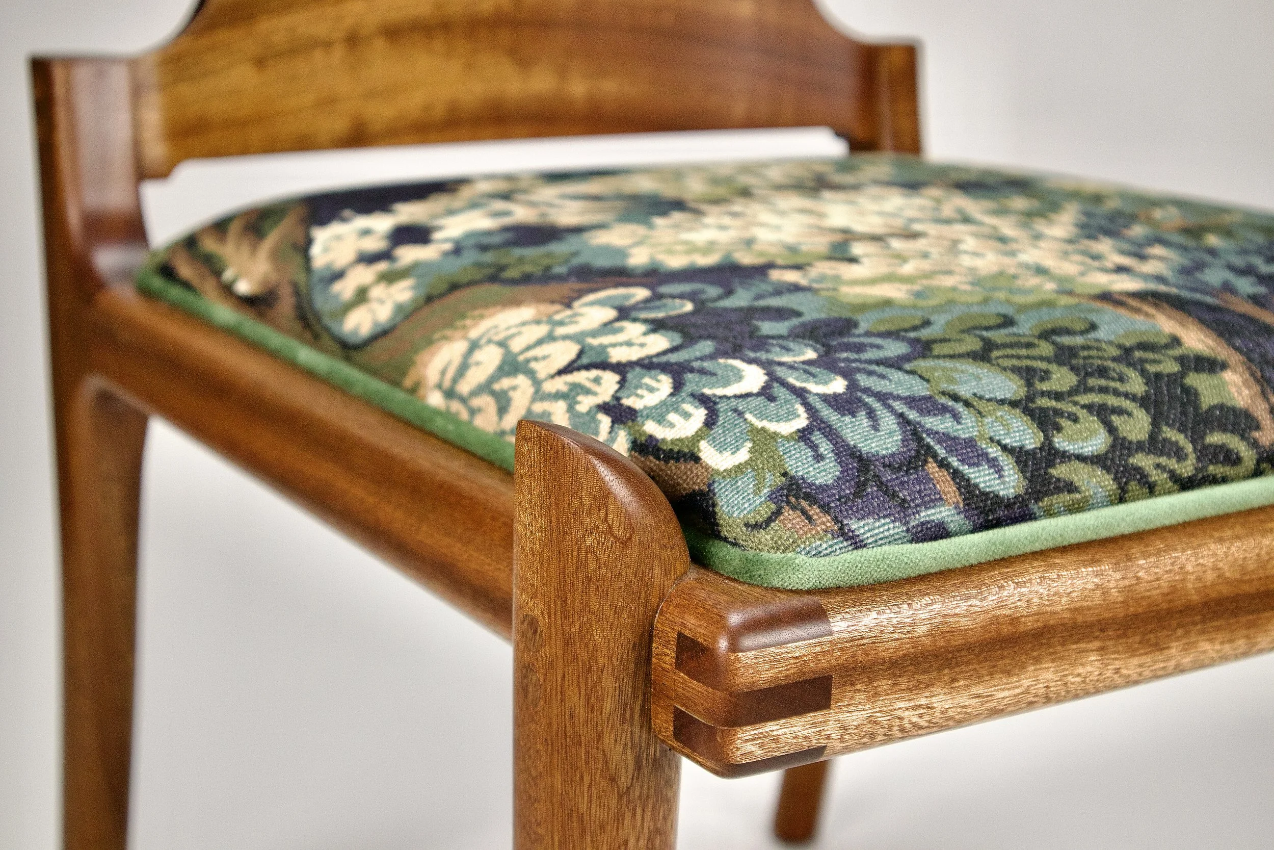 Phillips Chair by Kenton Jeske w/ Dwell Theory, Peppers Upholstery