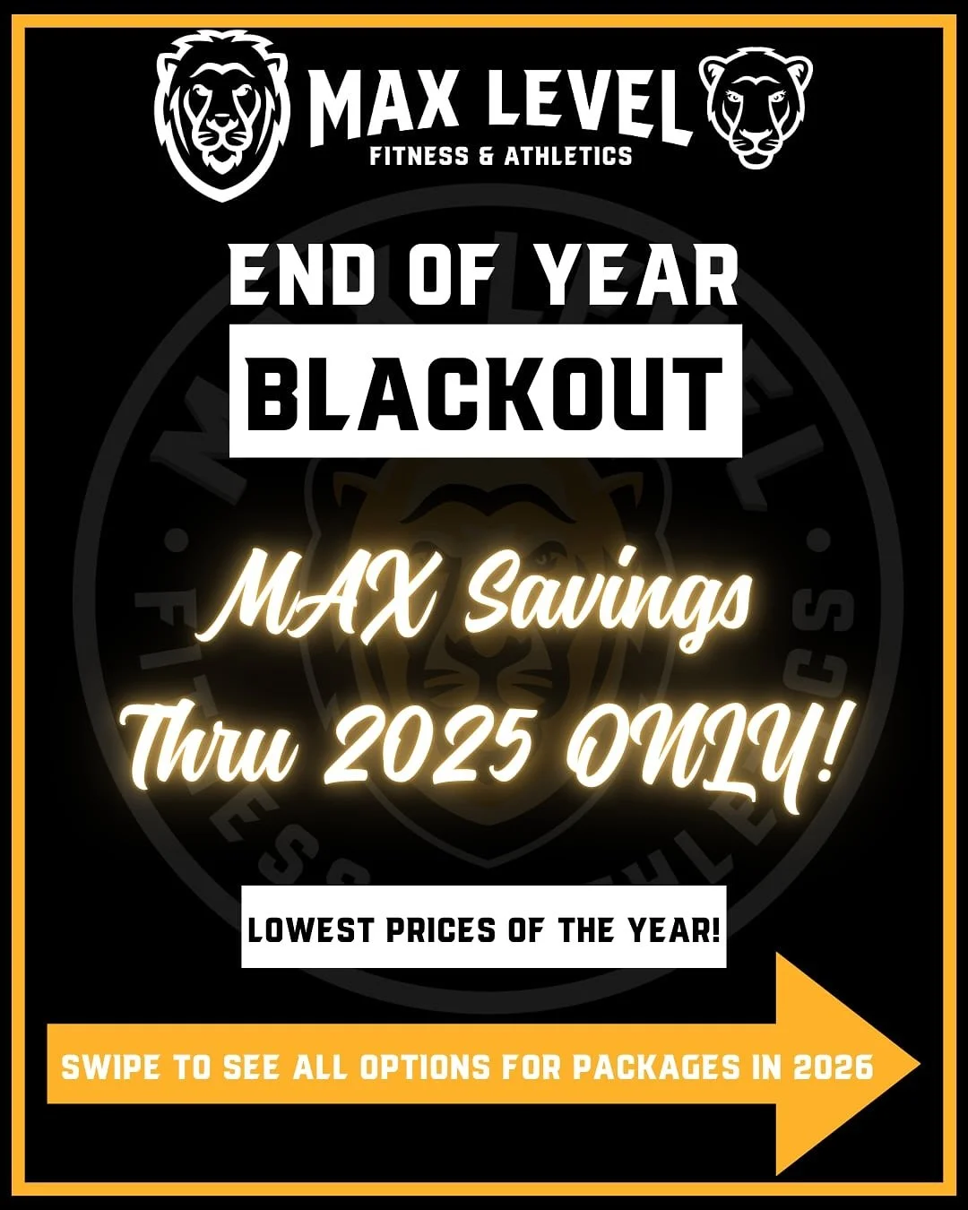 🚨 END OF YEAR BLACKOUT SALE 🚨
Our lowest pricing of the year is now available&mdash; but only through December 31!

💥 Lock in your discounted 2025 rates before all pricing reverts to the standard rates listed on our website starting January 1, 202