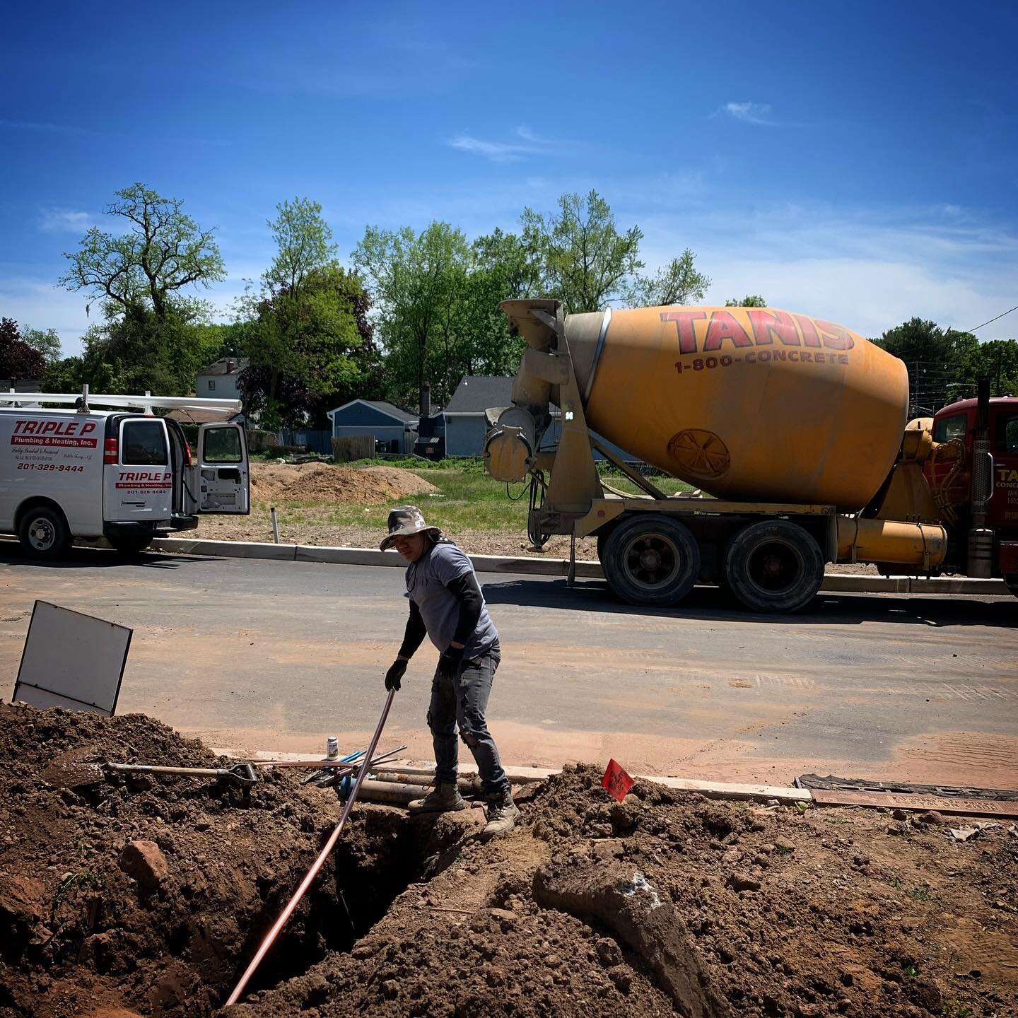 1&rdquo; copper water line installed at NEW construction - Paramus