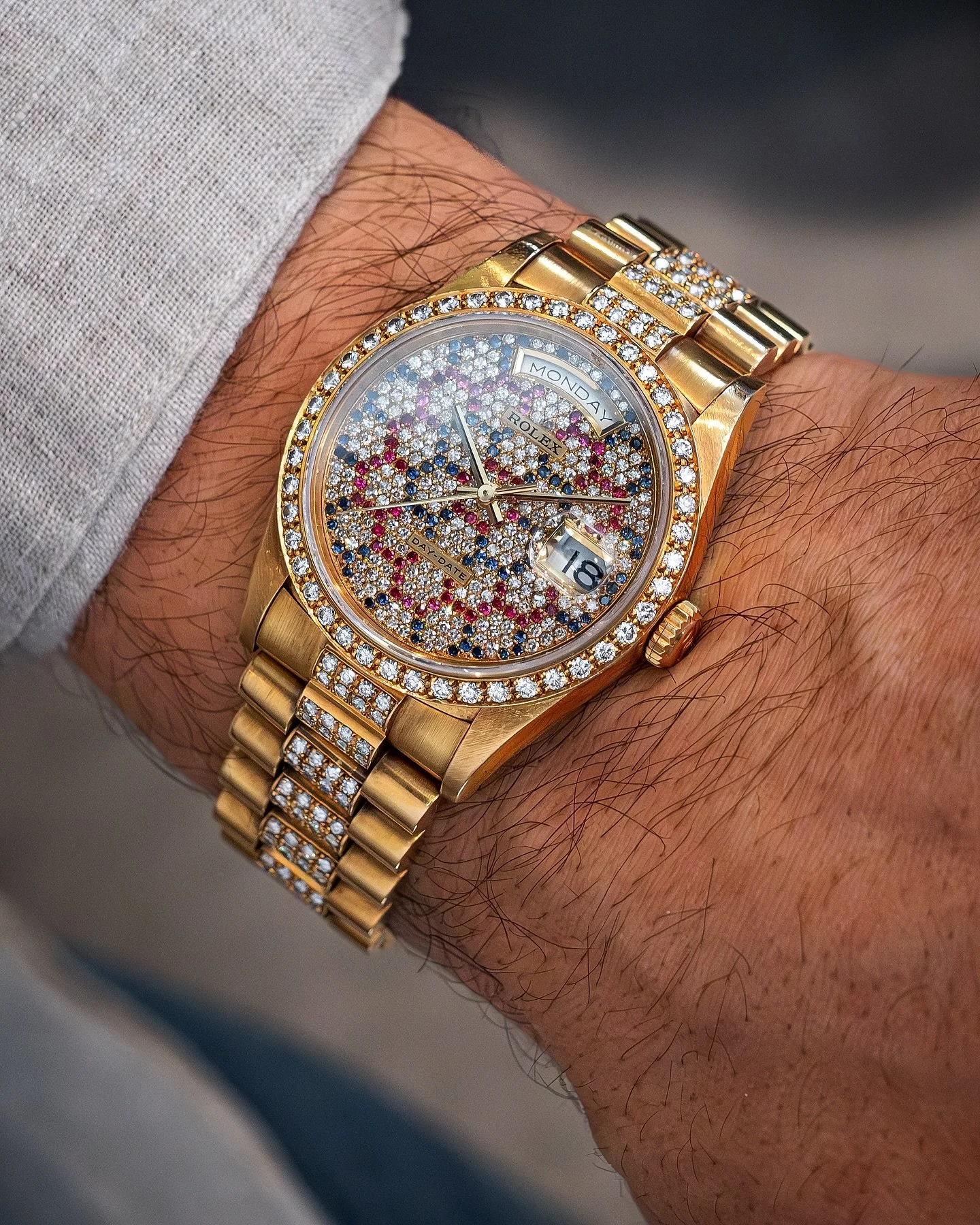 Now live on @britishgq: &lsquo;It&rsquo;s official: Dubai Watch Week boasts the sickest watch spots&rsquo; 

Watch spotting from on the ground at Dubai Watch Week recently including some of the maddest watches at every level of horology, read my full