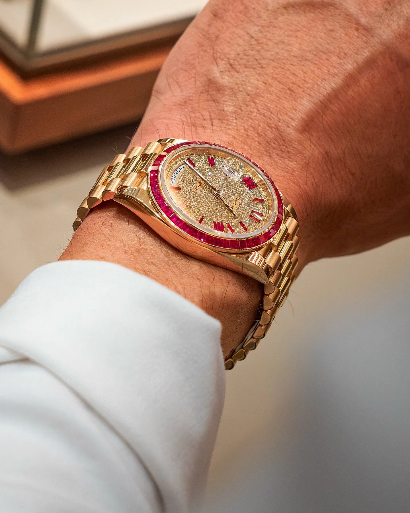 Rare Day-Date madness via the Seddiqi Rolex CPO Salon in Dubai last month&hellip;

@seddiqi_rcpo 
@seddiqi_uae