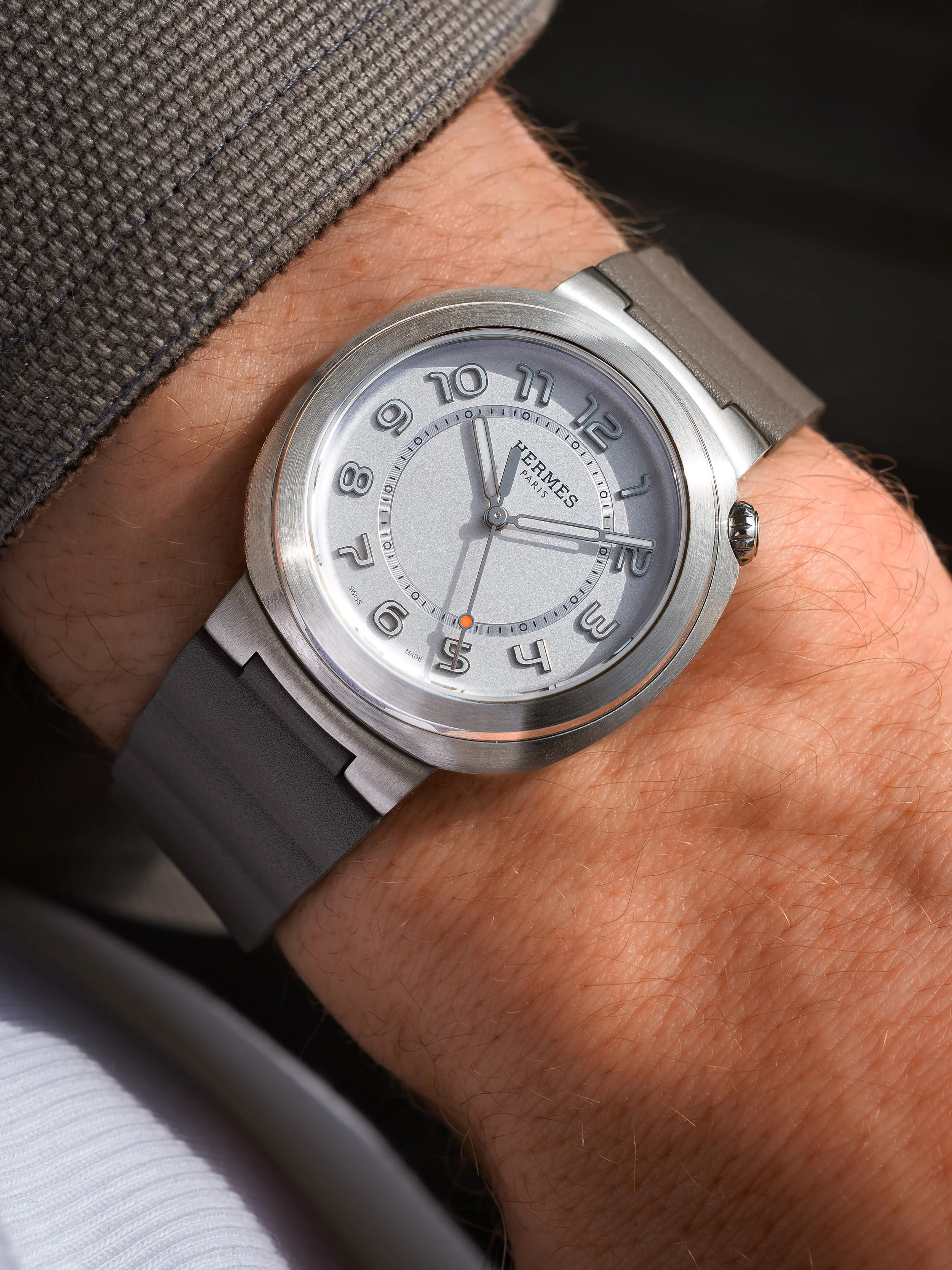 Now live on @hodinkee - Photo Report: Inside Herm&egrave;s Horloger Manufacture

Herm&egrave;s is one of the few brands that really pulls at my heartstrings. From their legacy, playful way of presenting themselves, and refreshing approach to design, 