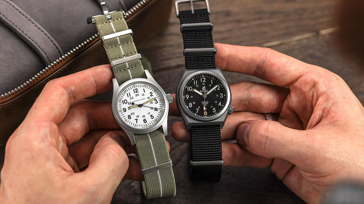 The Best Field Watch Under £500? Hamilton Khaki Field Mechanical vs BOLDR Venture