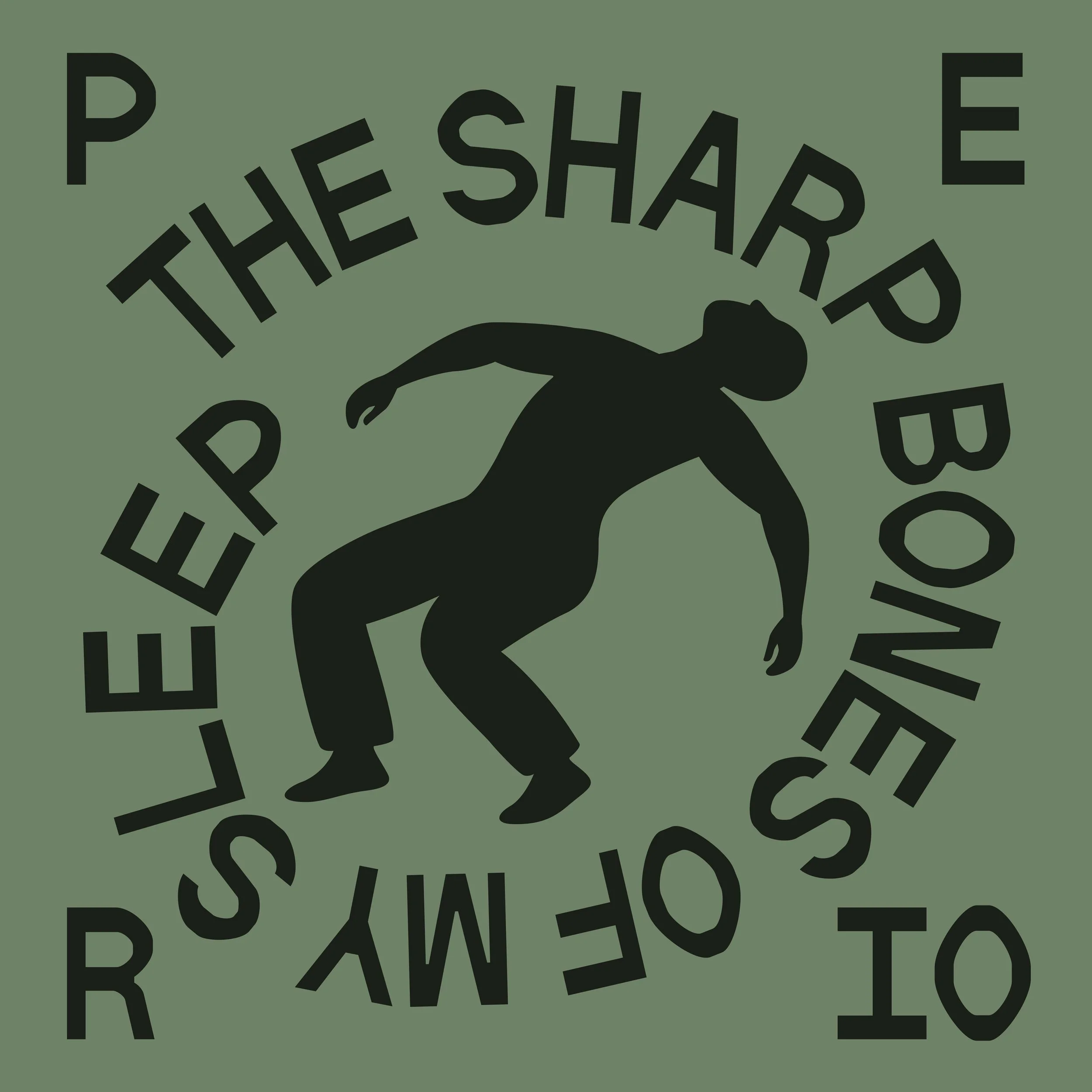 Perio  "The Sharp Bones of my Sleep" record cover 