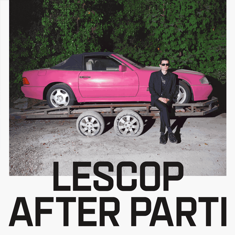 Lescop "After parti" record cover 