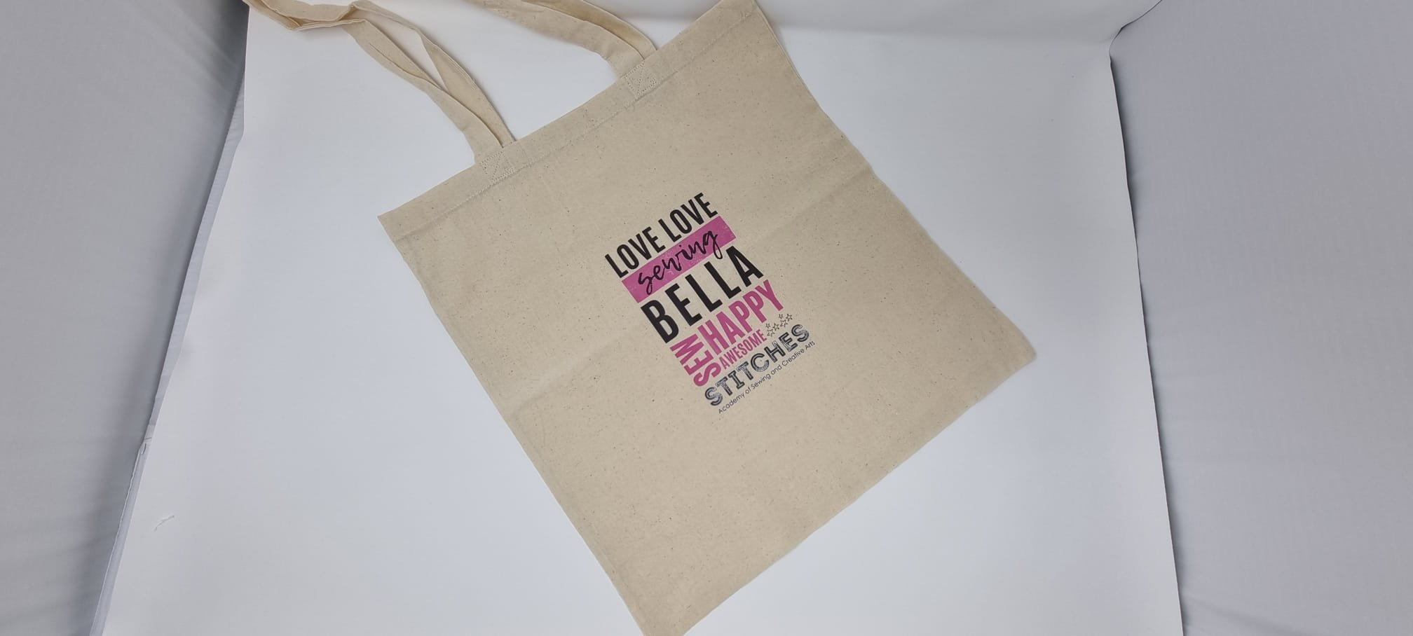 Personalised Stitches Tote Bag
