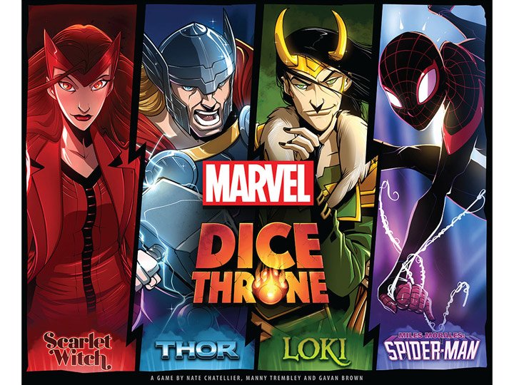 Marvel Dice Throne - 4 Hero Box — 3 Arrows Games