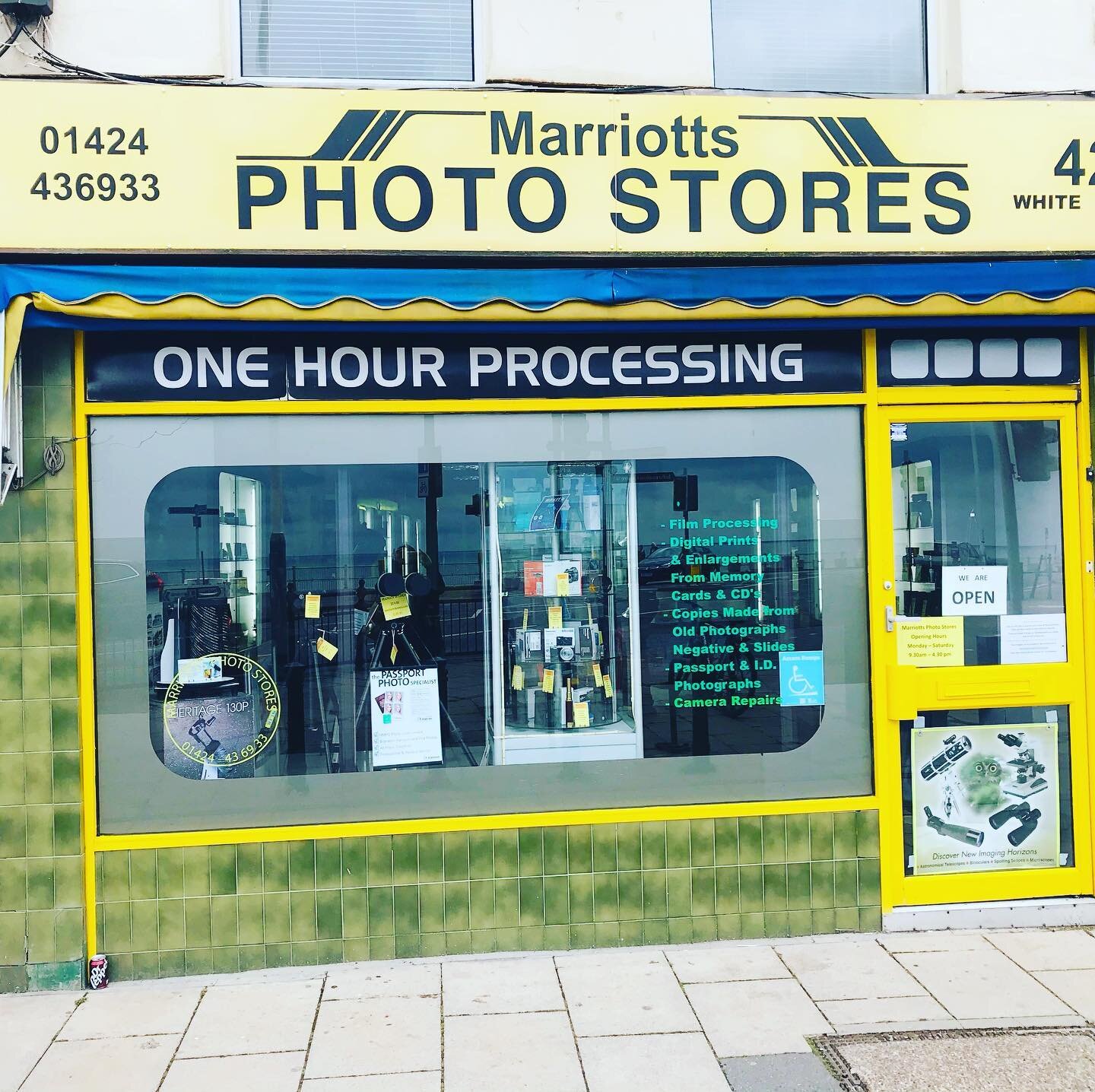 Excellent expertise from our local, independent, photographic supplier. A Hastings stalwart established in 1910! #ShopLocal and #LoveWhereYouLive