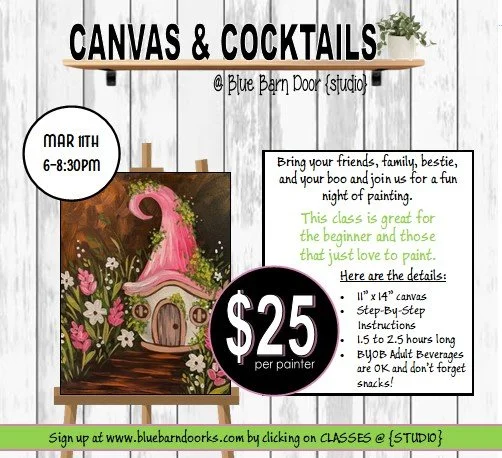 03.11.2026 @ 6pm GNOME HOME Canvas & Cocktails {$25}