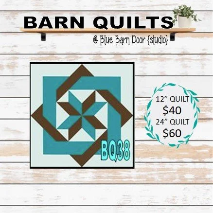 04.04.26 @ 10am Barn Quilts {$40+}
