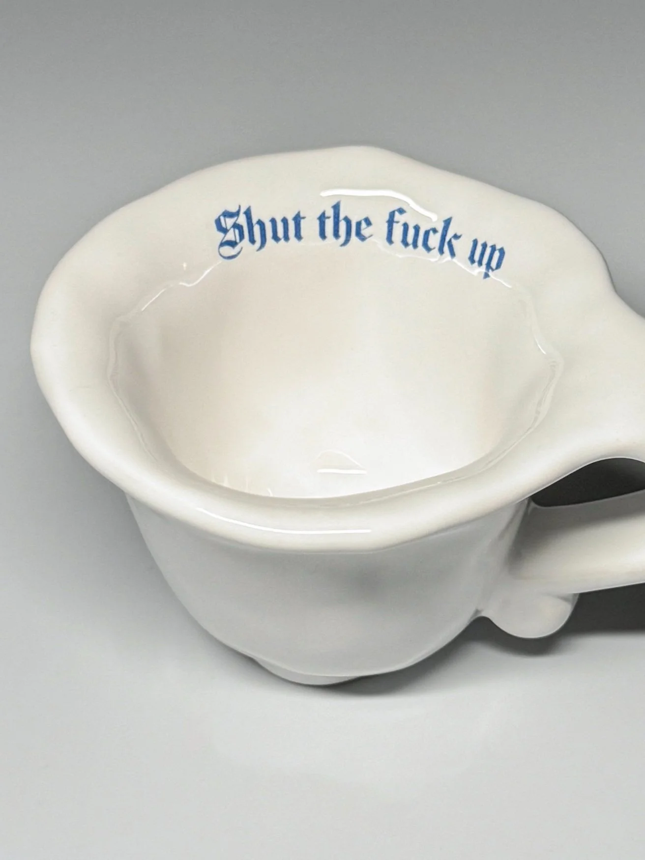 Issues Espresso Cup - "Shut the fuck up"