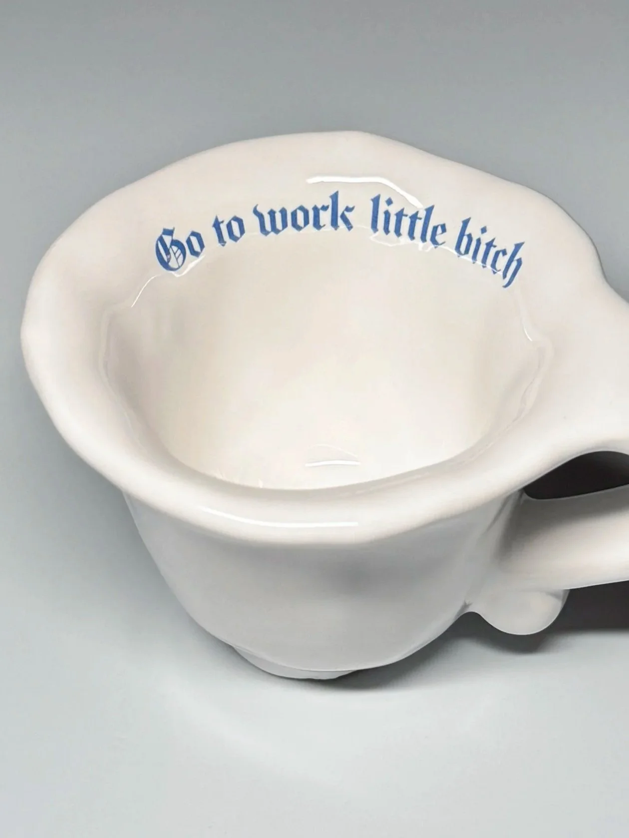 Issues Espresso Cup - "Go to work little bitch"