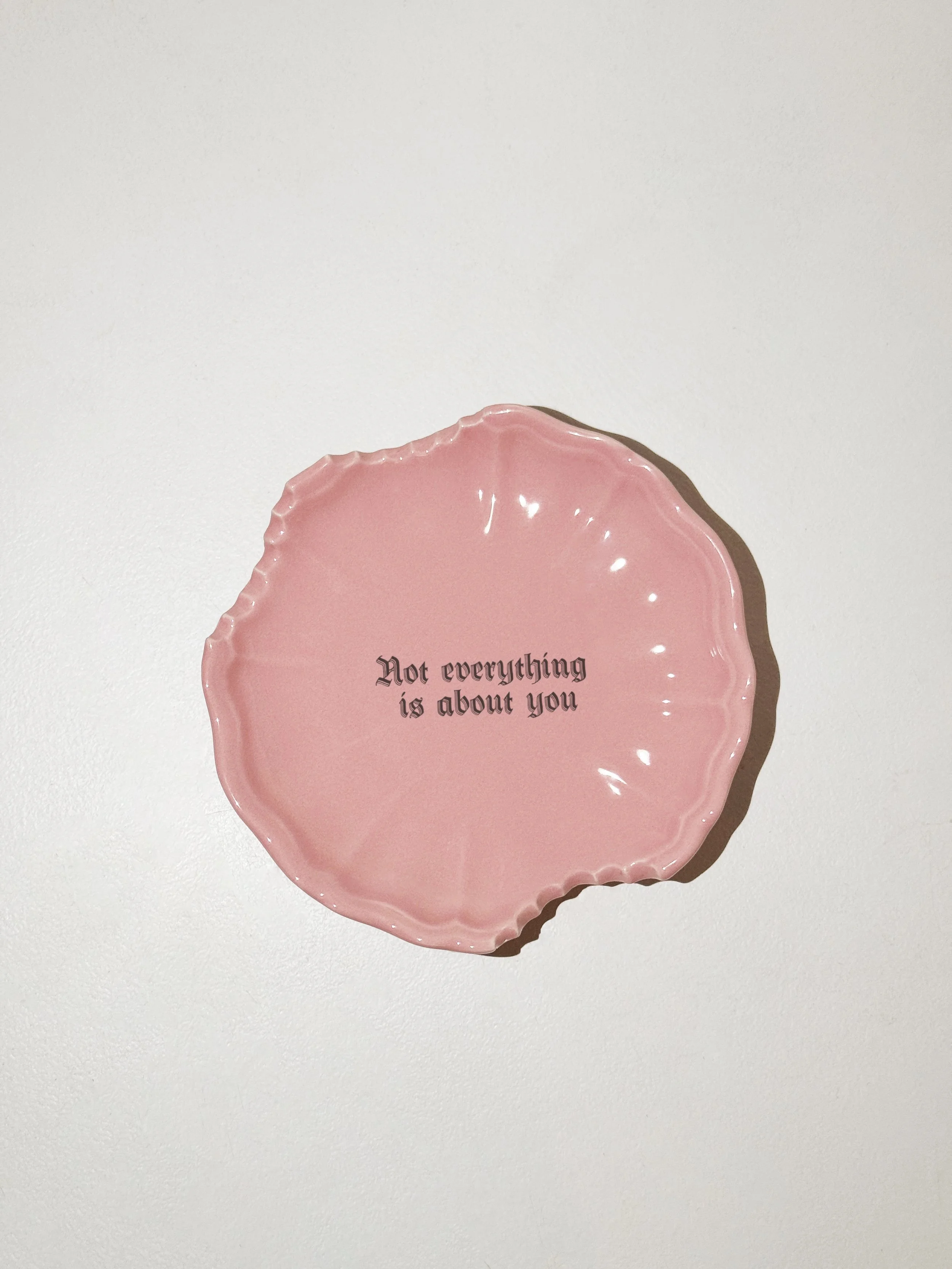Wrong Saucer - "Not everything is about you"