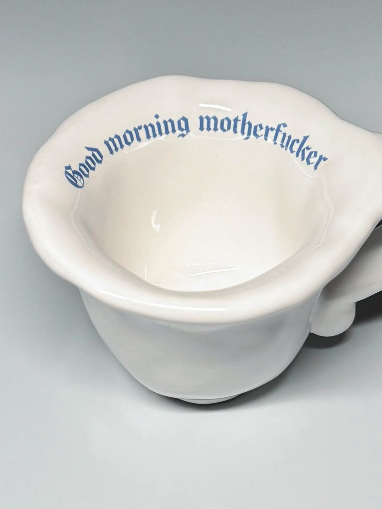 Issues Espresso Cup - "Good morning motherfucker"