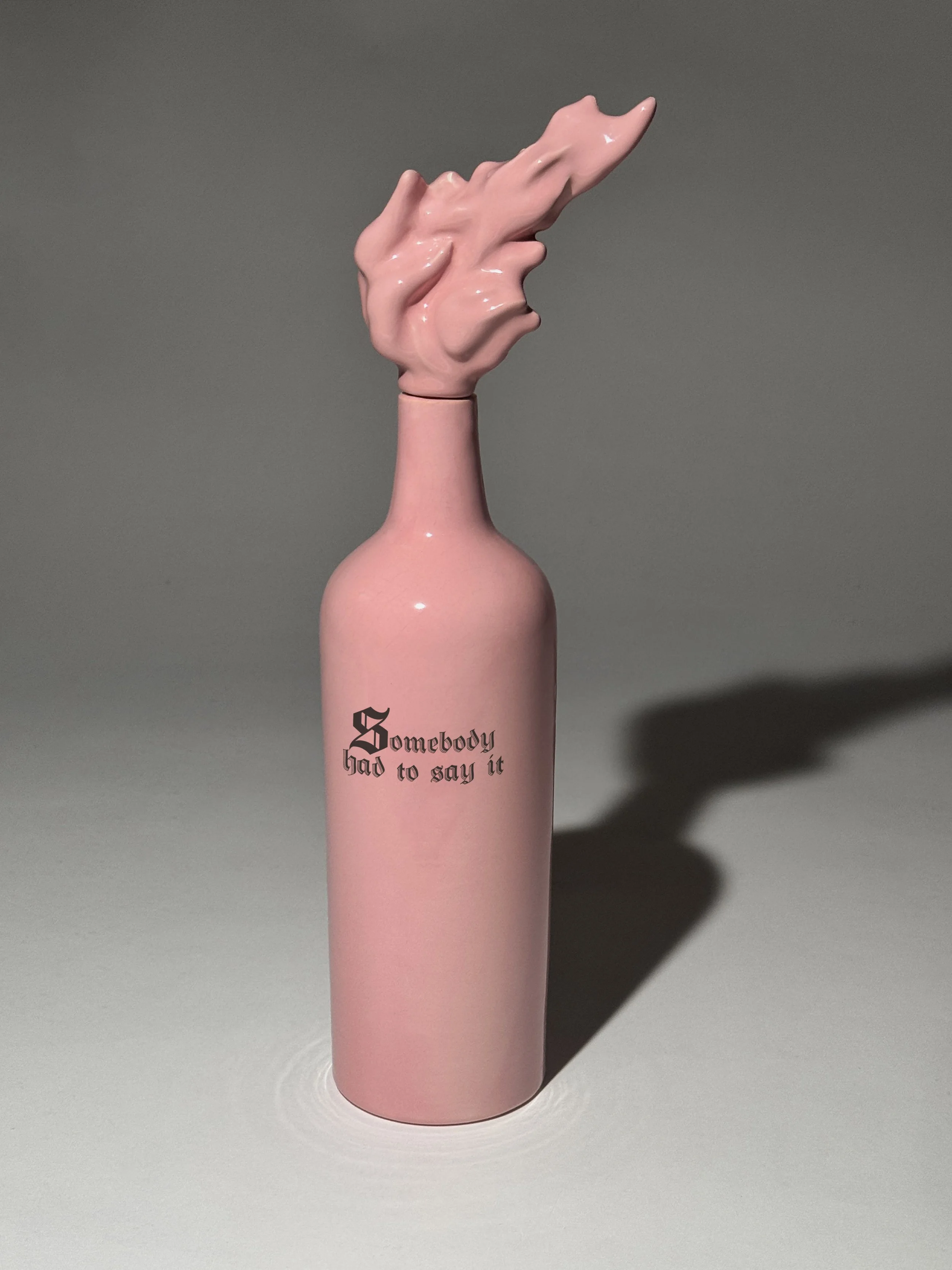 Wrong Molotov Bottle - "Somebody had to say it"