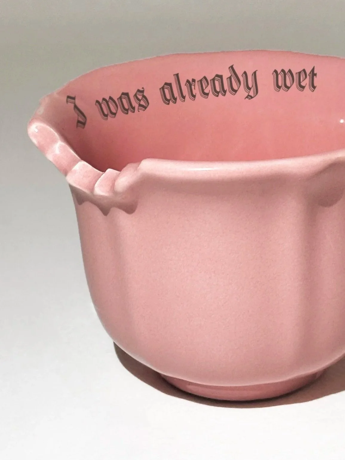 Wrong Mug - "I was already wet"