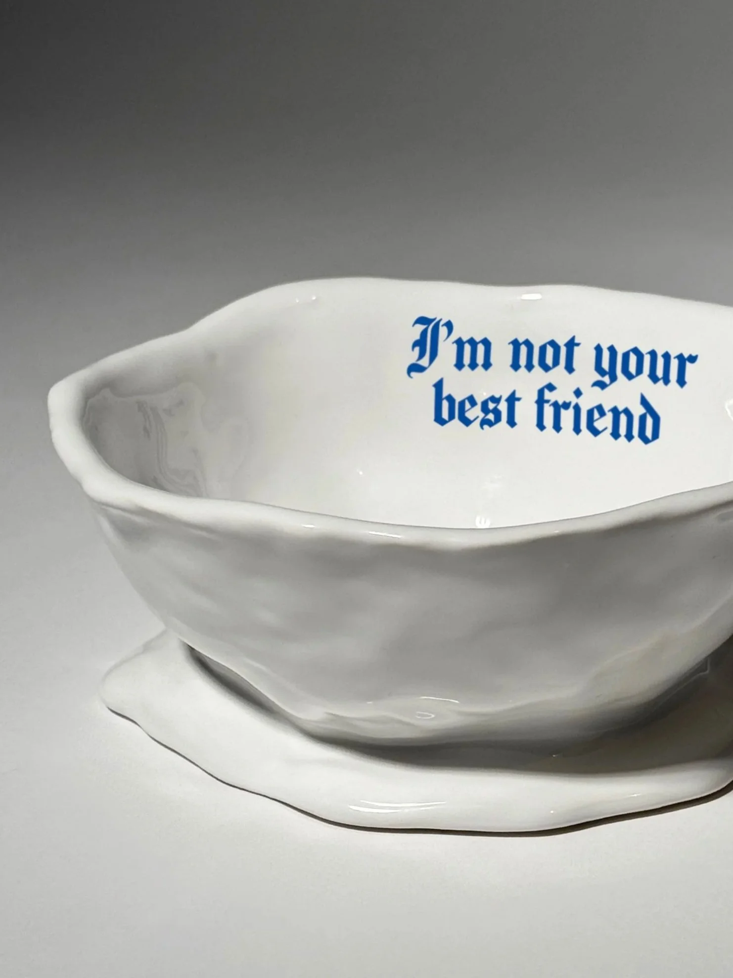 Issues Pet Bowl - "I'm not your best friend"