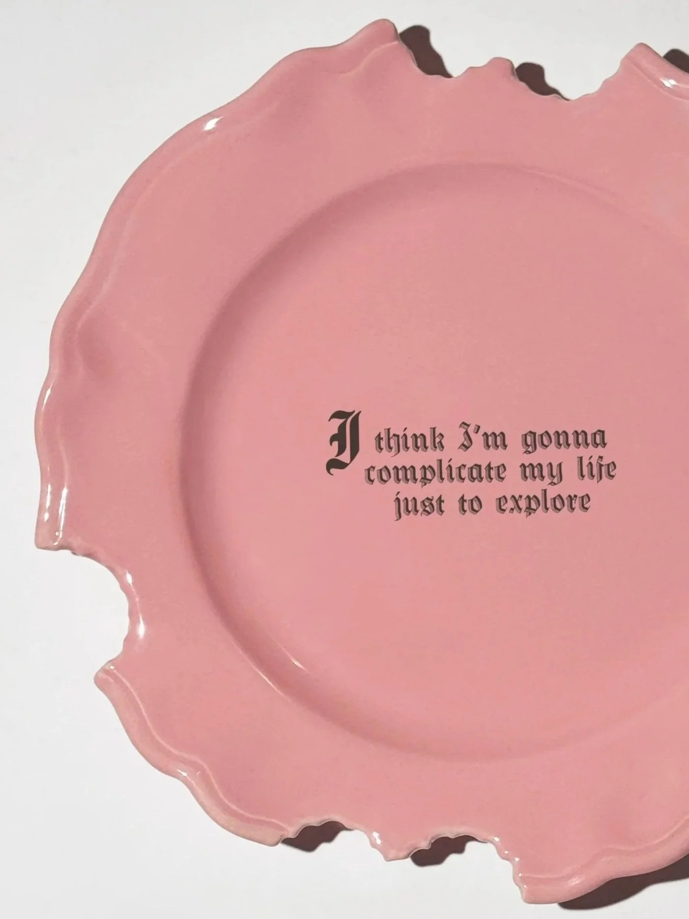 Wrong Dinner Plate - "I think I'm gonna complicate my life just to explore"