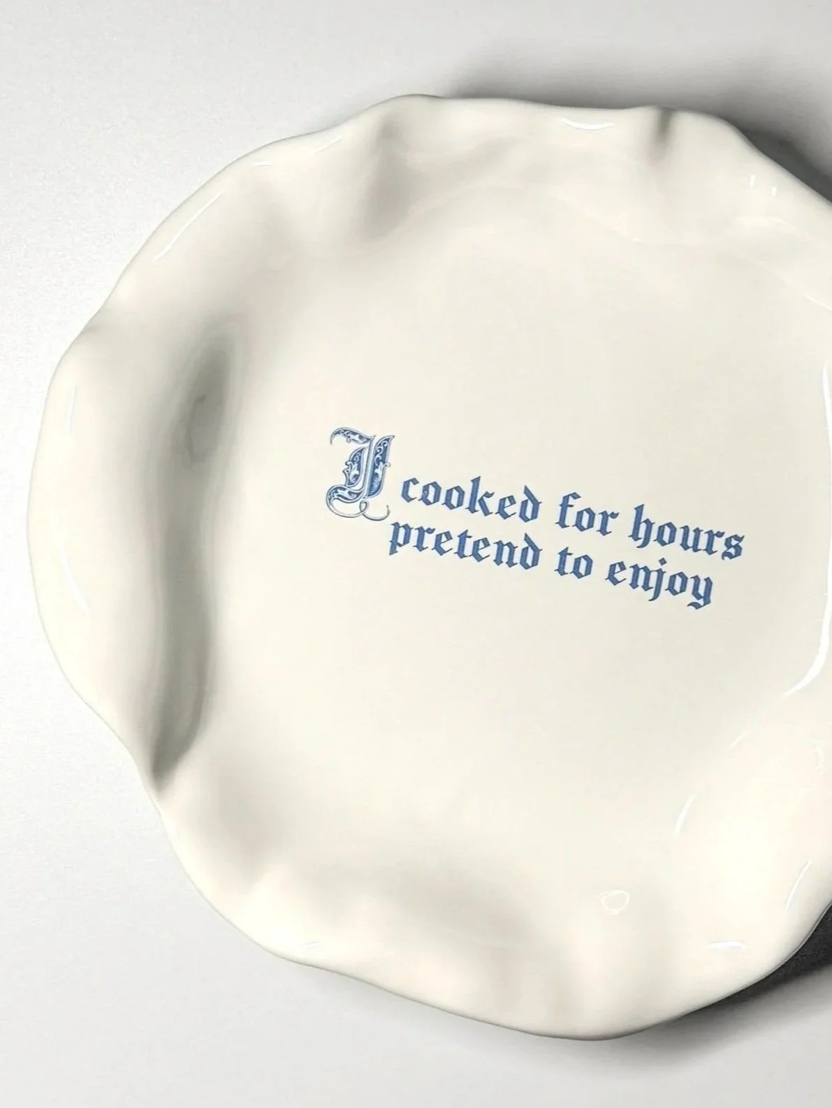 Issues Deep Plate - "I cooked for hours pretend to enjoy"