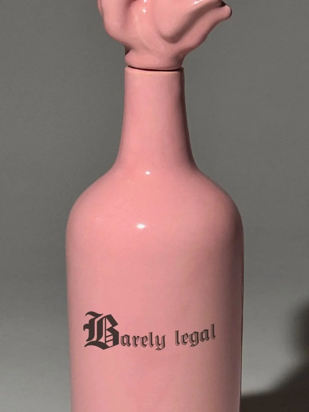 Wrong Molotov Bottle - "Barely legal"