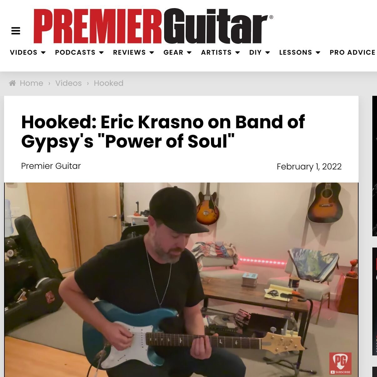 As he gears up to release his new solo album &lsquo;Always&rsquo; this Friday, GRAMMY winning guitarist @erickrasno spoke with @premierguitar about how @jimihendrix&rsquo;s ability to &quot;bend notes to a place you could never imagine&quot; drew him