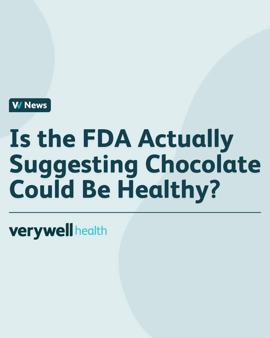 A global chocolate manufacturer recently petitioned the FDA to review the research regarding the health benefits of flavanols, which are compounds found in chocolate. 🍫

Find out if these health claims are legit by heading to the link in our bio now