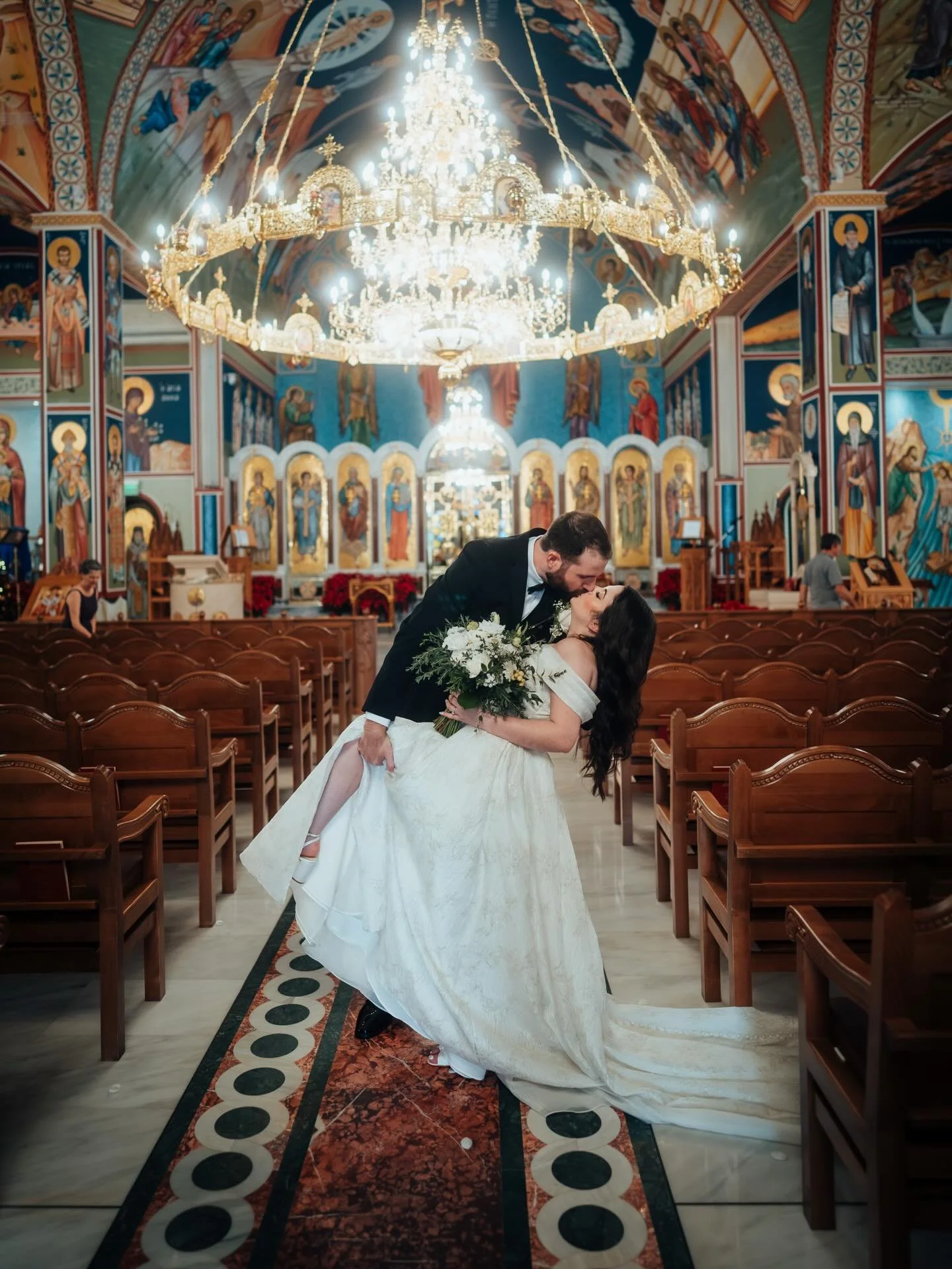 Kassiani and Nathaniel ❤️

#flweddingphotographer #greekorthodoxwedding #stpetewedding #clearwaterwedding #tampaweddingphotographer Florida wedding Greek Orthodox Church