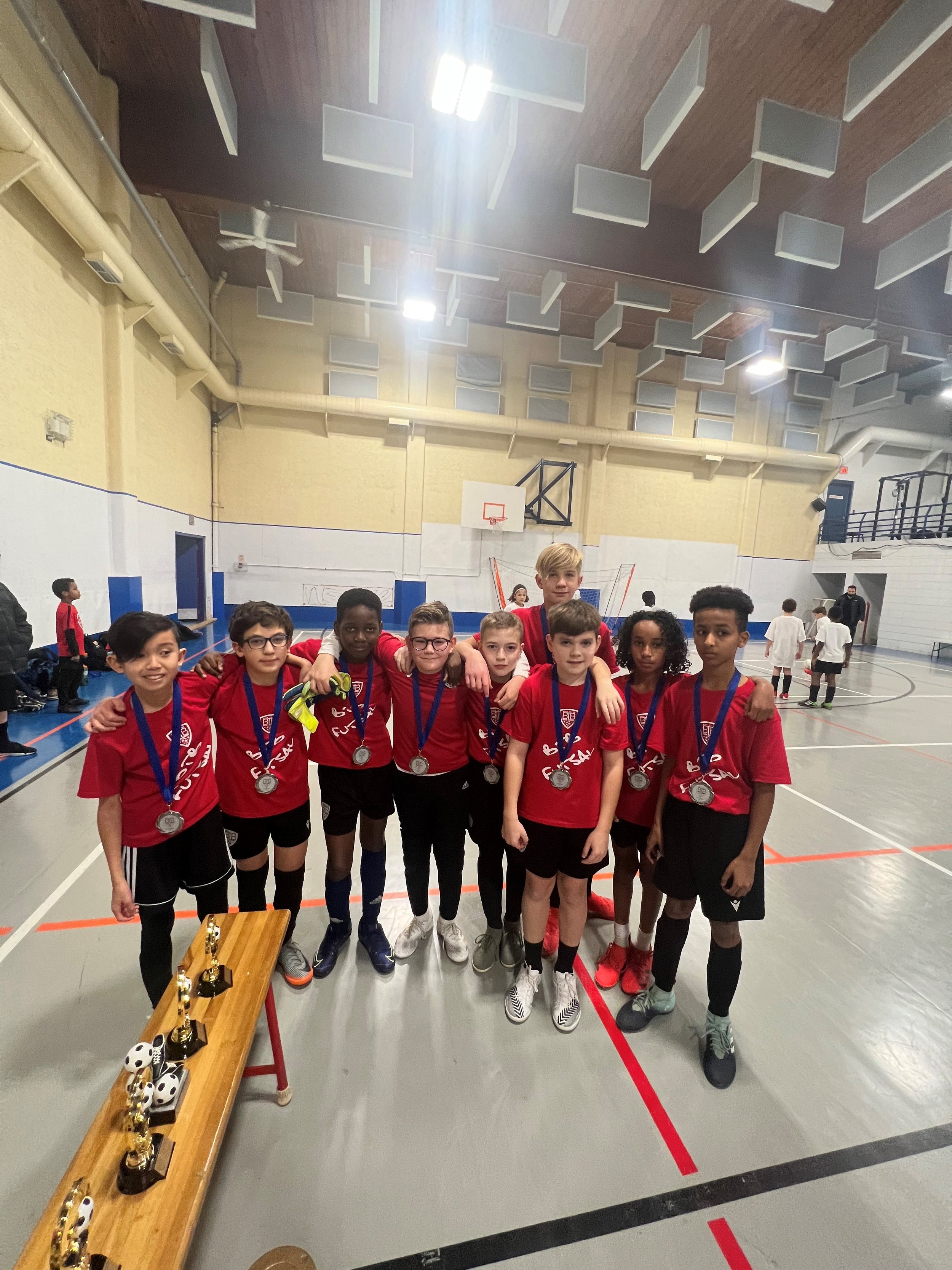 U13 Futsal Silver Medalists