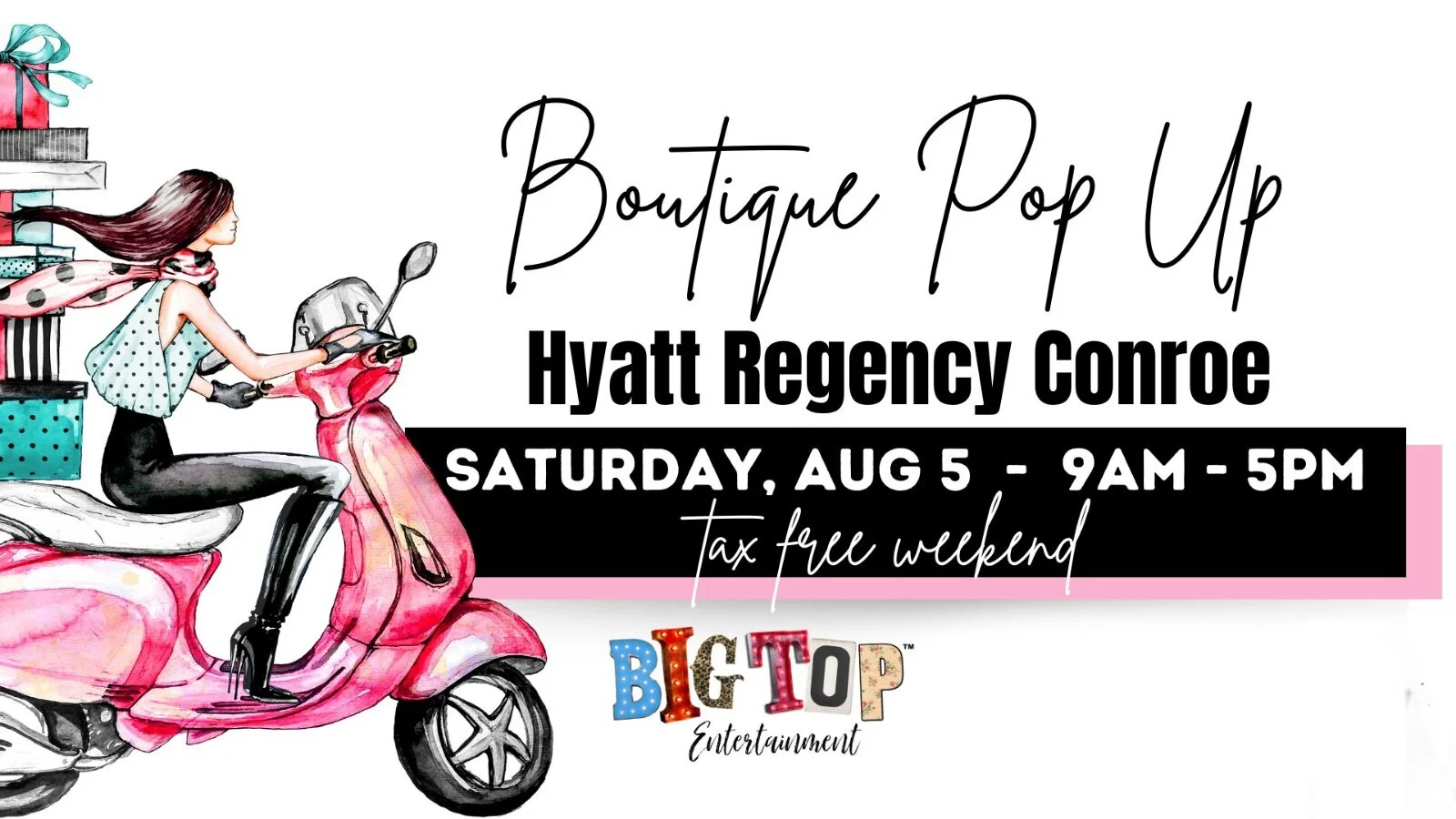Big Top Entertainment Boutique Pop Up