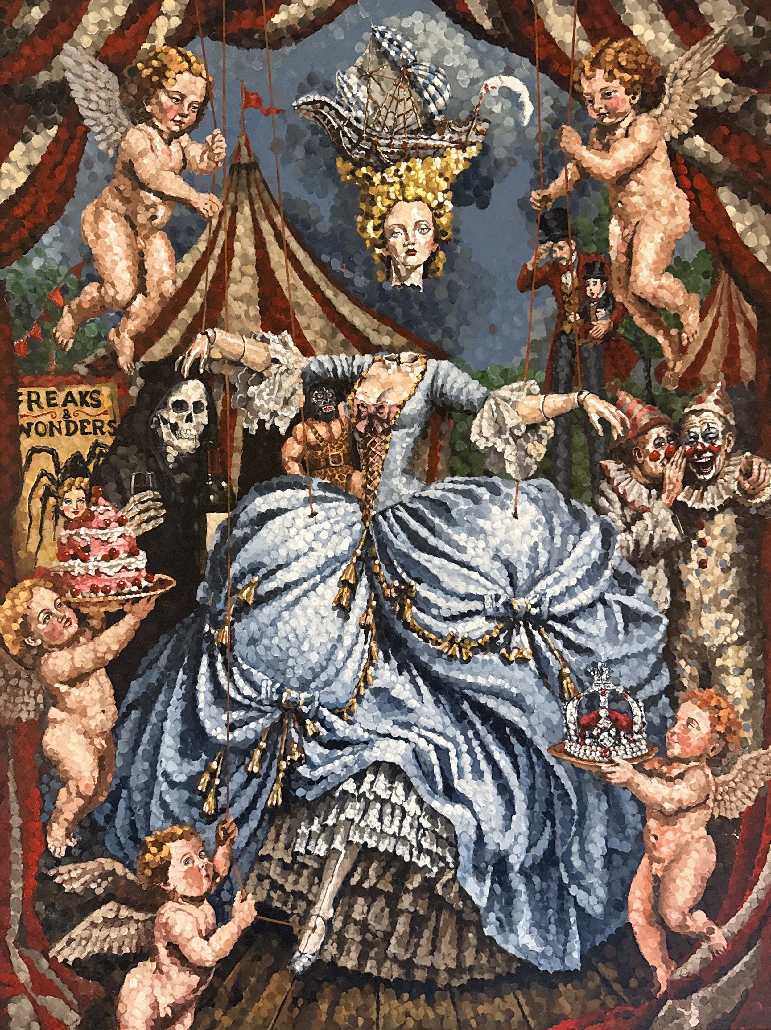 Freaks and wonders
SOLD
36"x48"