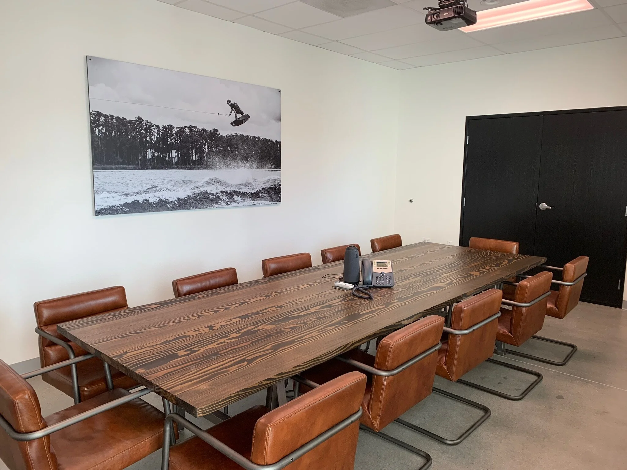 Mayer's Woodshop - conference table, high-end boardroom furniture