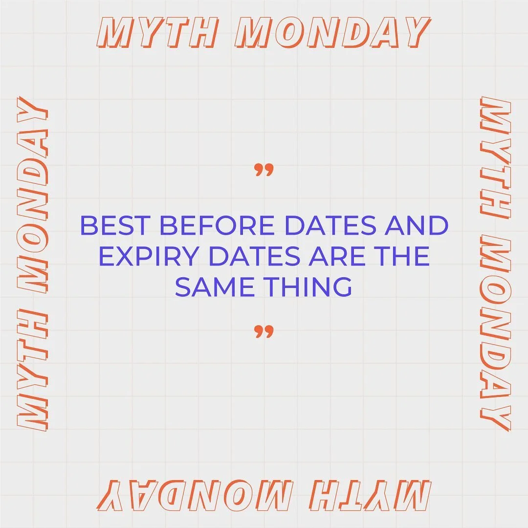 One of the biggest food myths! 

Best before dates and expiration dates are not the same. They are key 🔑 to knowing what foods are safe to eat and which ones should be disposed of. 

There are few foods in Canada that have an expiry date and ❌ SHOULD NOT ❌ be eaten once the date has passed. These dates are required on certain foods that have specific nutritional compositions that could falter after the date. Some foods with an expiration date include baby formula, meal replacement or supplement bars, meal supplement drinks and foods sold by a pharmacist. Do not buy or eat foods if their expiration date has passed. 

Best before dates are about food quality, not food safety. The date tells us that the unopened product should be of high quality until that specific date. You can buy and eat foods after the best before date has passed. However, foods that are likely to spoil should be stored properly and they should be eaten as quickly as possible 🥕

#mythmonday #myth #foodmyth #mealexch