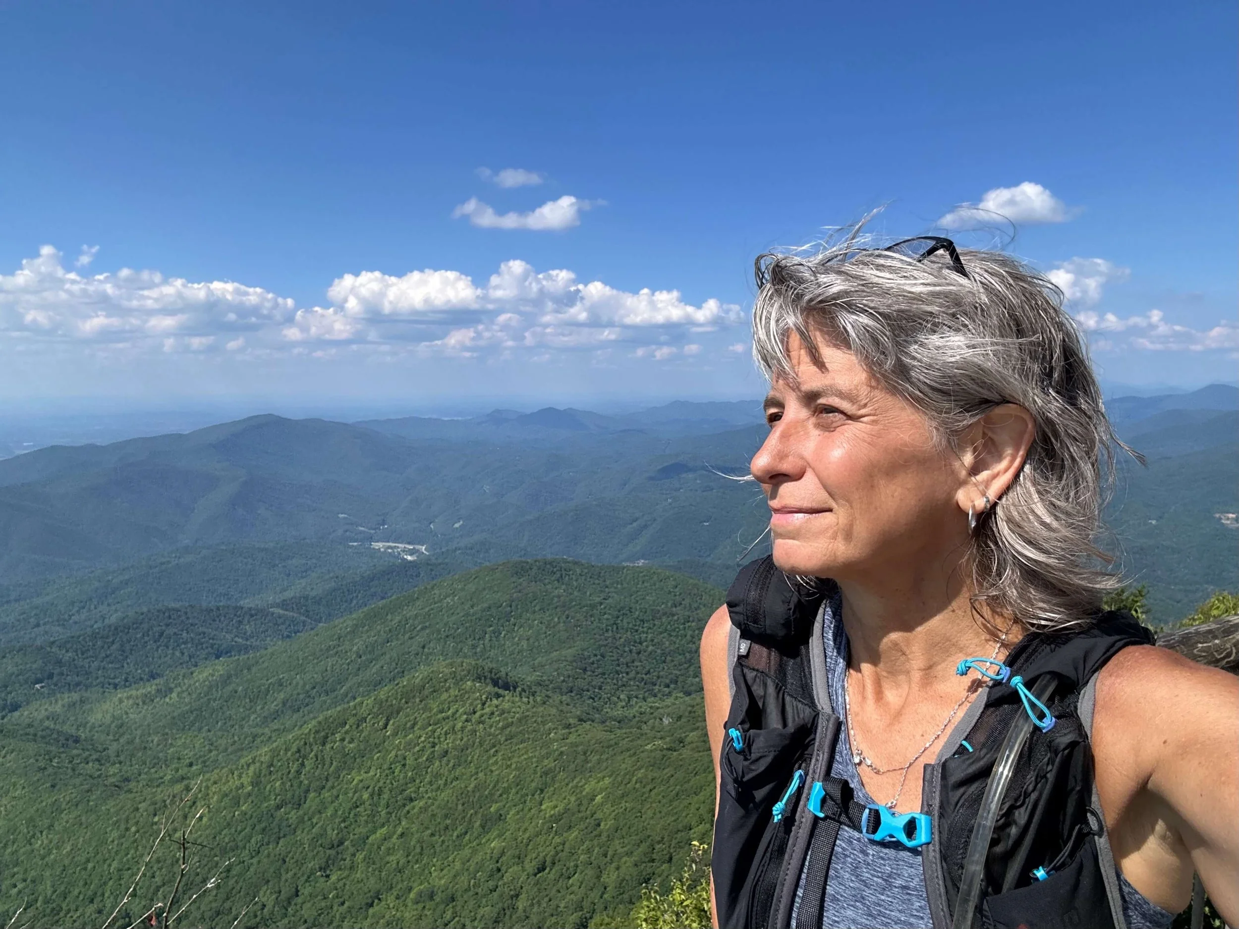 Susan Donnelly in the Great Smoky Mountains