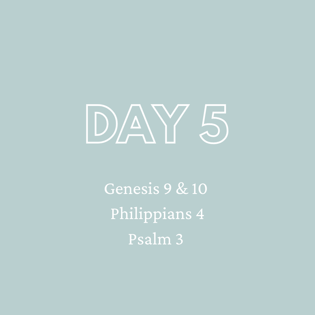 Daily Devotion - Day 5