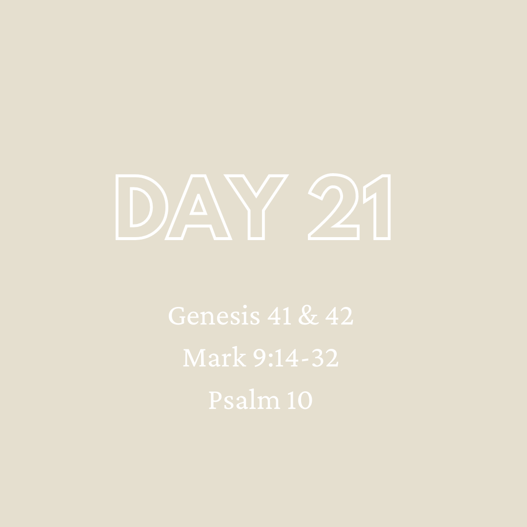 Daily Devotion - Day 21