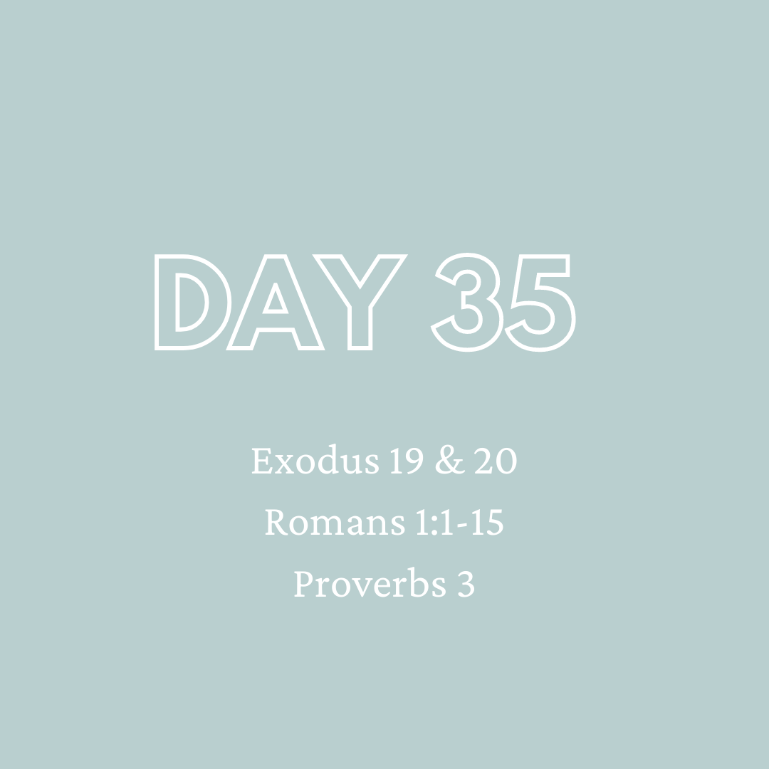 Daily Devotion - Day 35