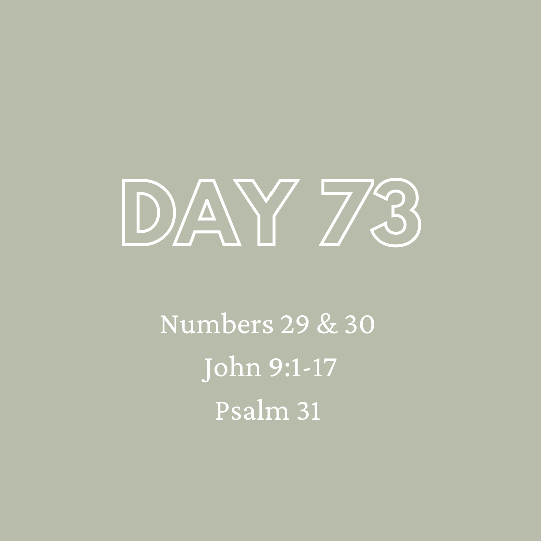 Daily Devotion - Day 73