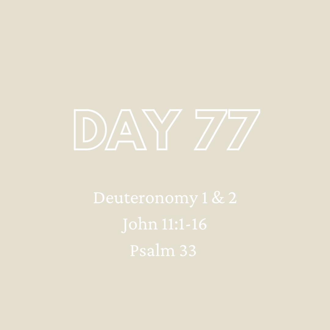 Daily Devotion - Day 77