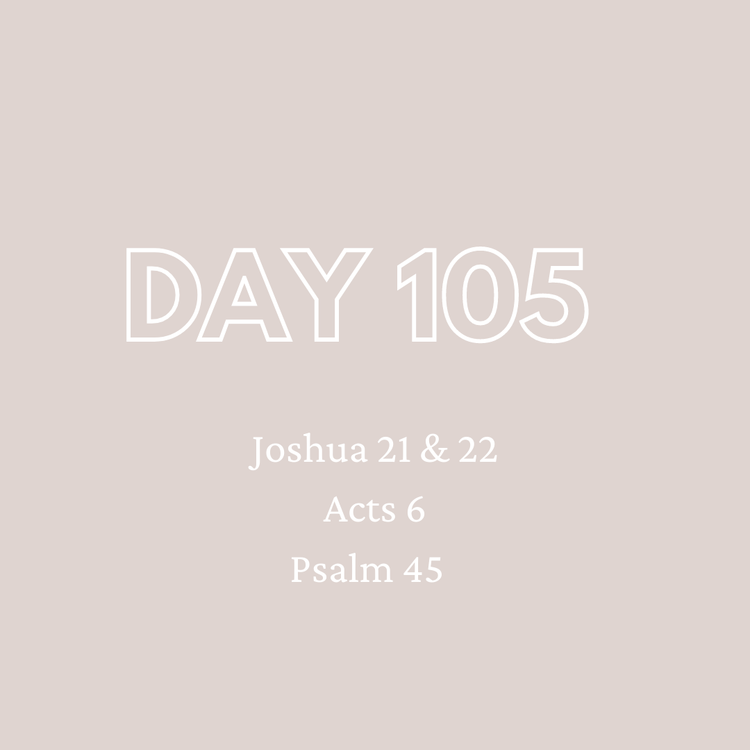 Daily Devotion - Day 105
