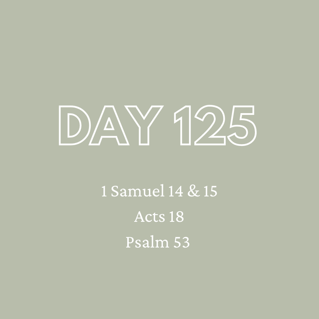 Daily Devotion - Day 125